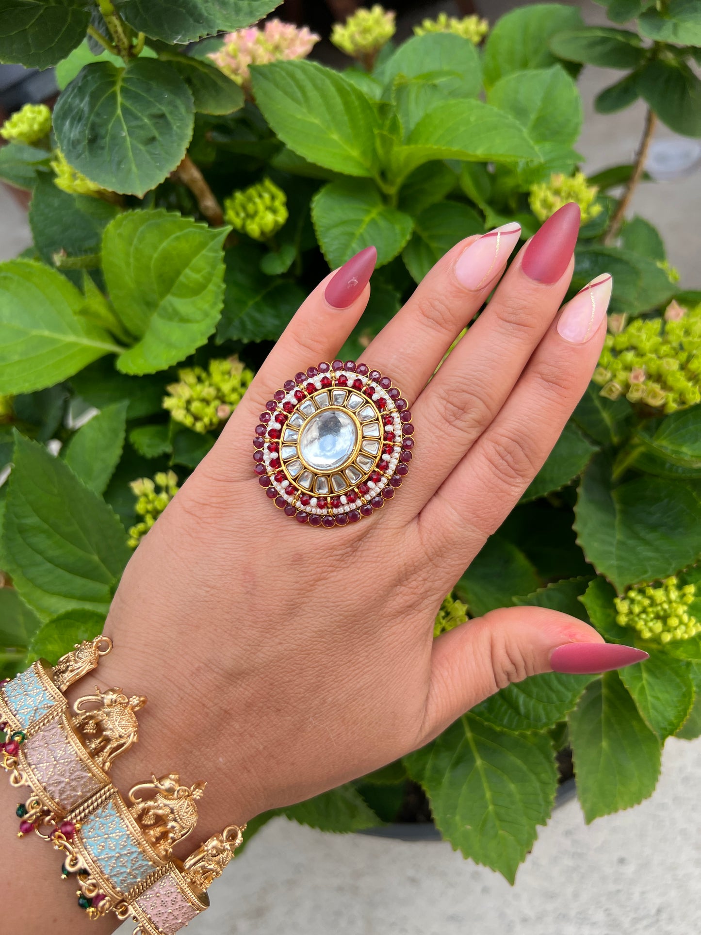 Kavya oversize ring