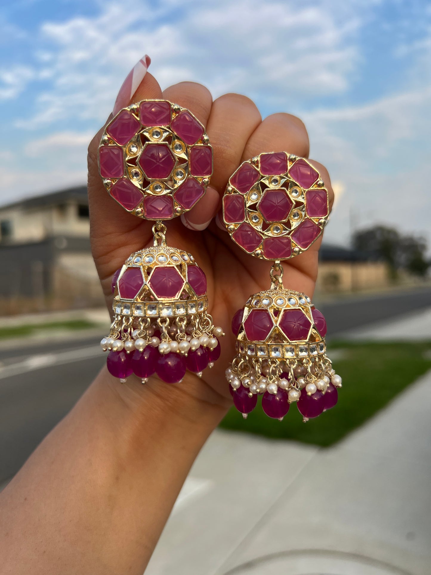 Ramya jhumka