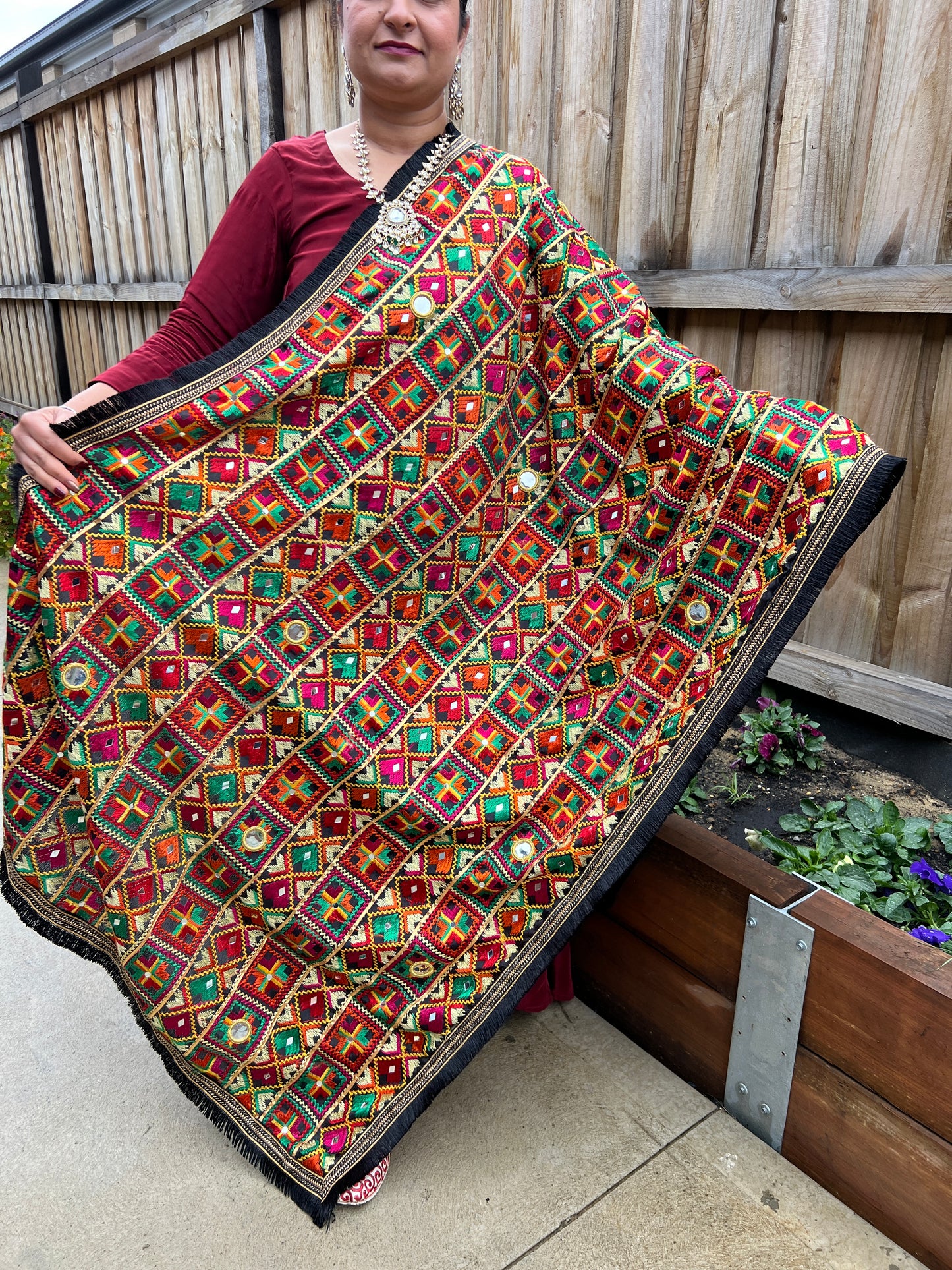 Aira Embroidered Dupatta