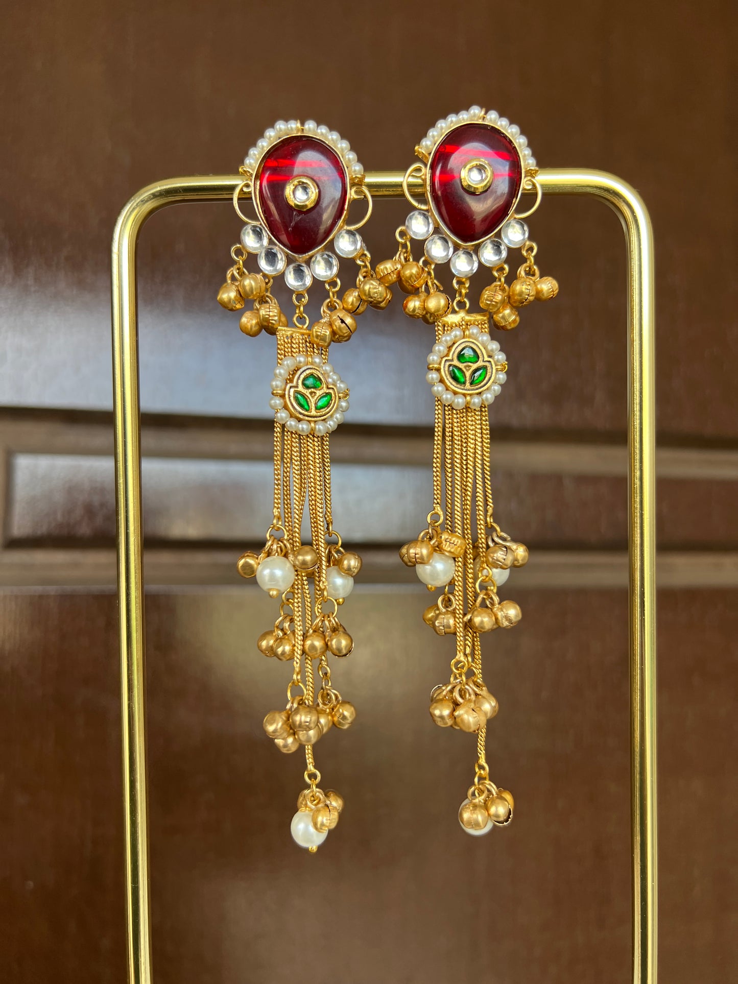 Yashvi Kashmiri long earrings