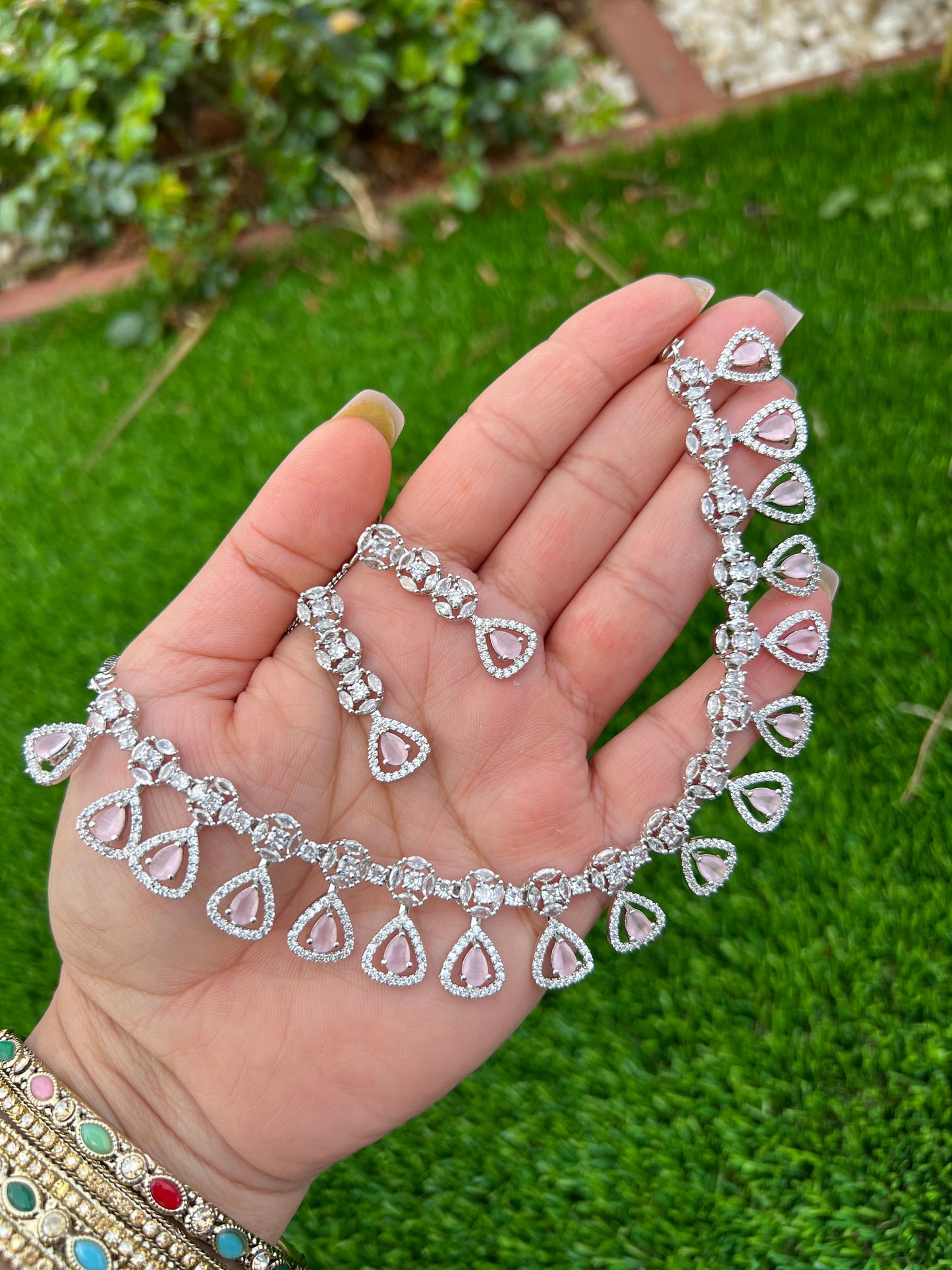 Kayra Ad necklace set