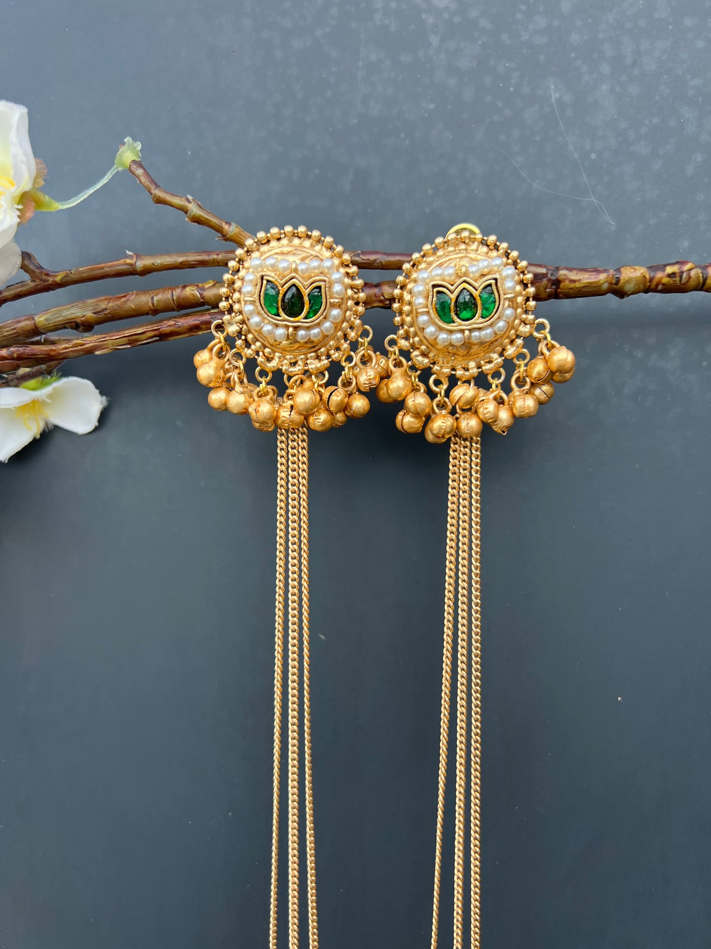 Sahiba long earrings