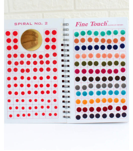 Multi Color Plain Sticker Bindi Book
