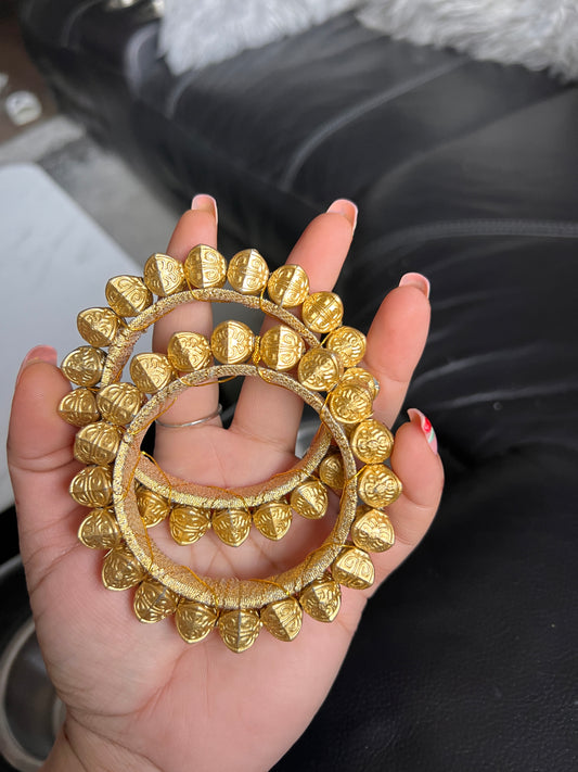 Golden bangles