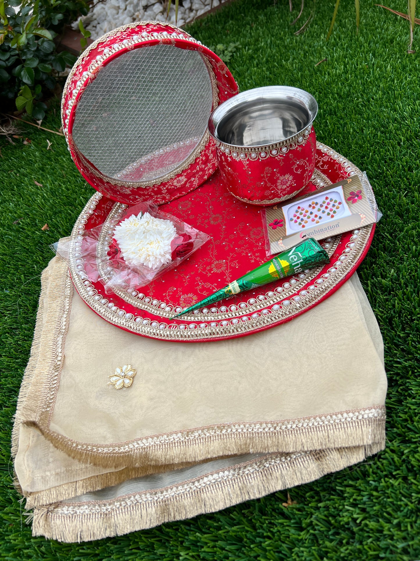 Karwa chauth Thali set