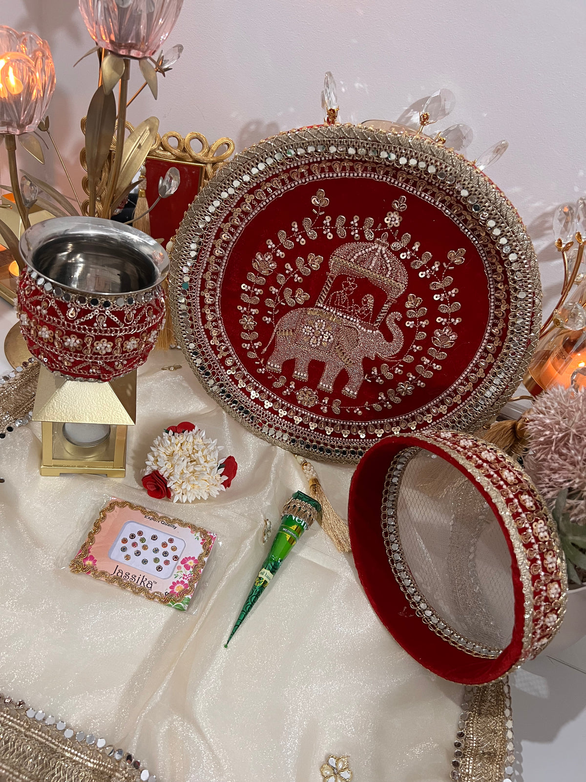 The Royal Sawari Karwa Chauth Set