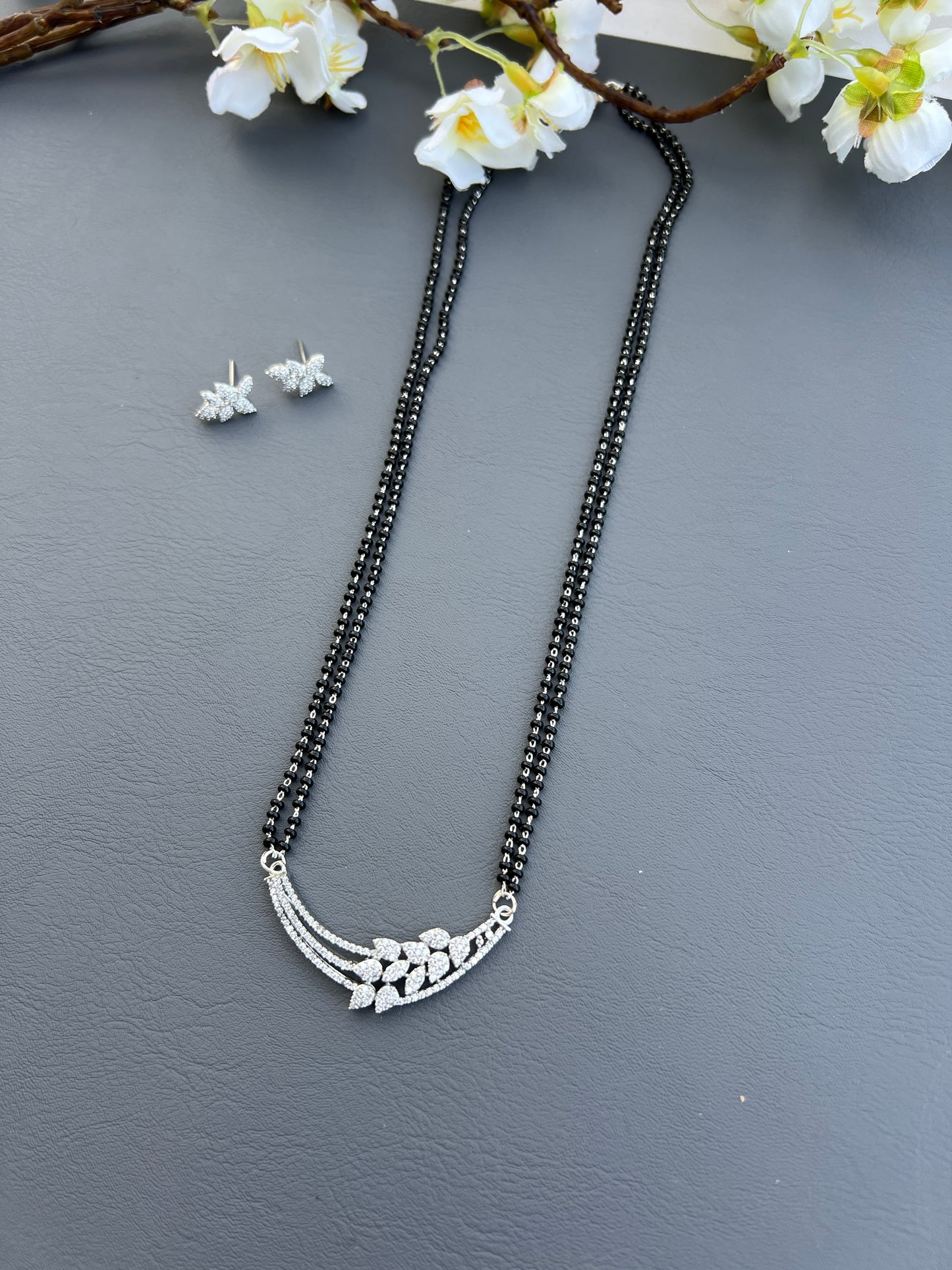 Silver AD mangalsutra