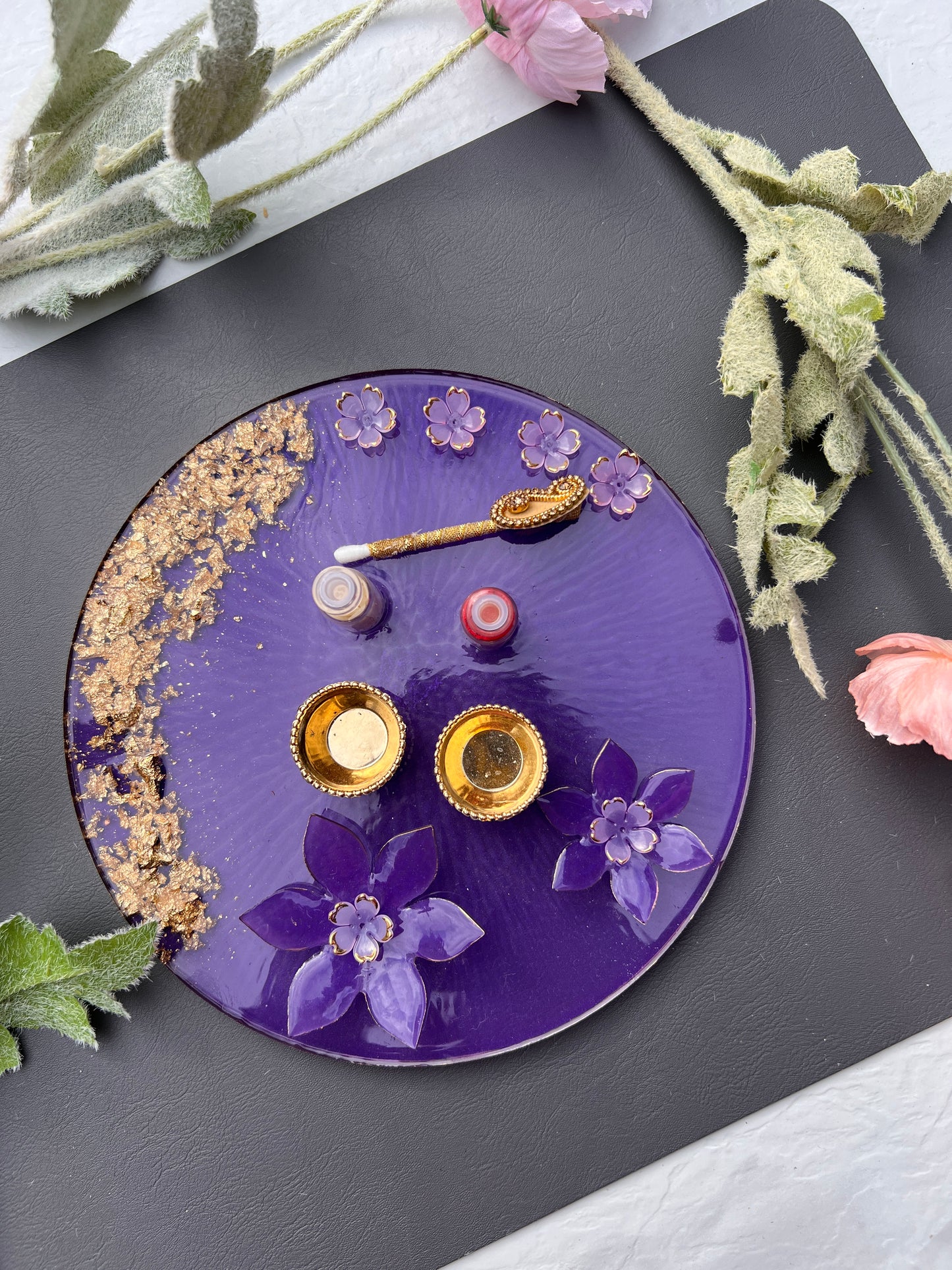 The Royal Violet Shagun Plater