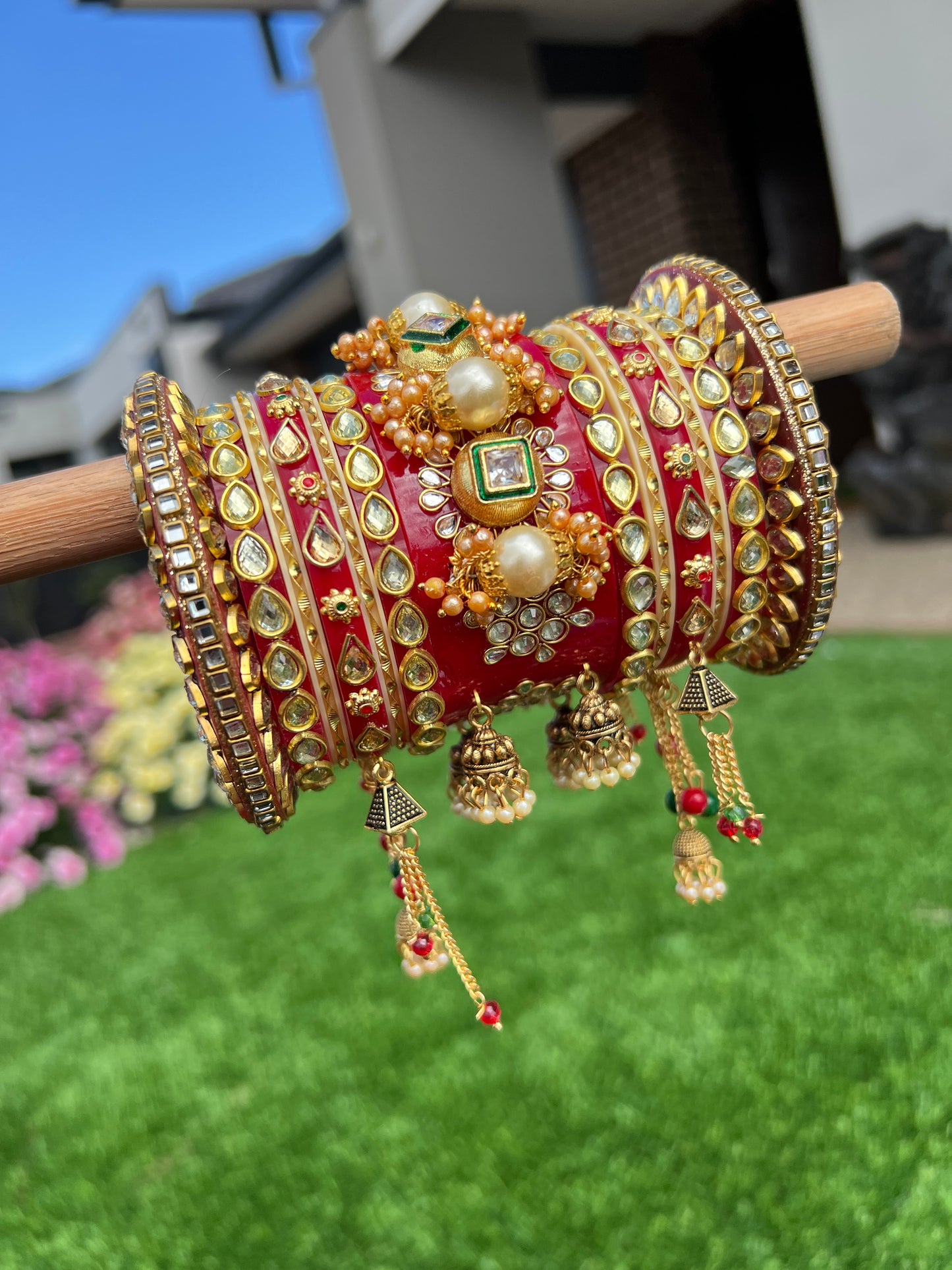 Amoha rajwadi chooda set