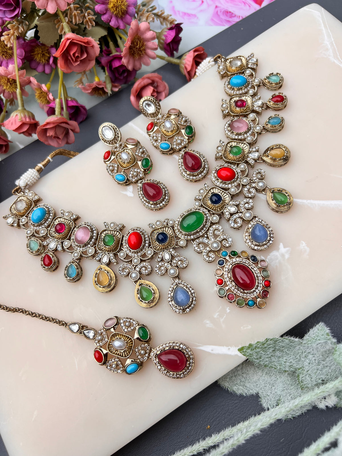 Rhea Sabyasach inspired Luxury Necklace Set