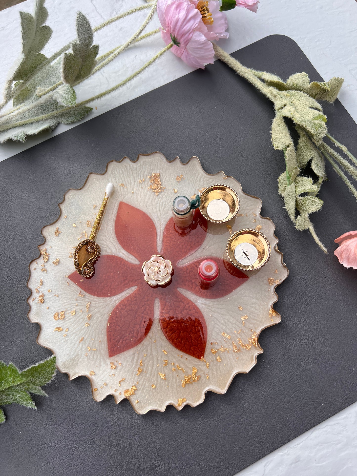 Resin Tilak Thali