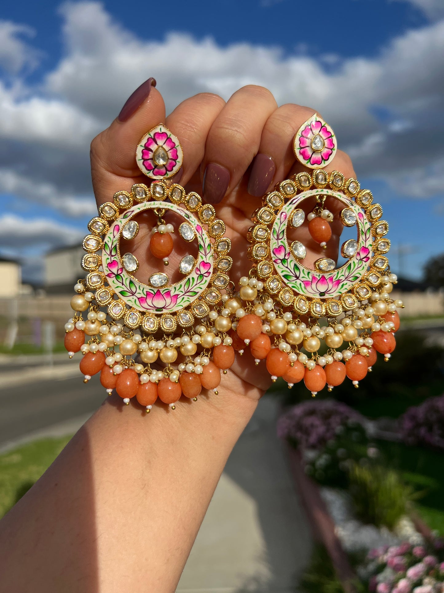 Chaya statement earrings
