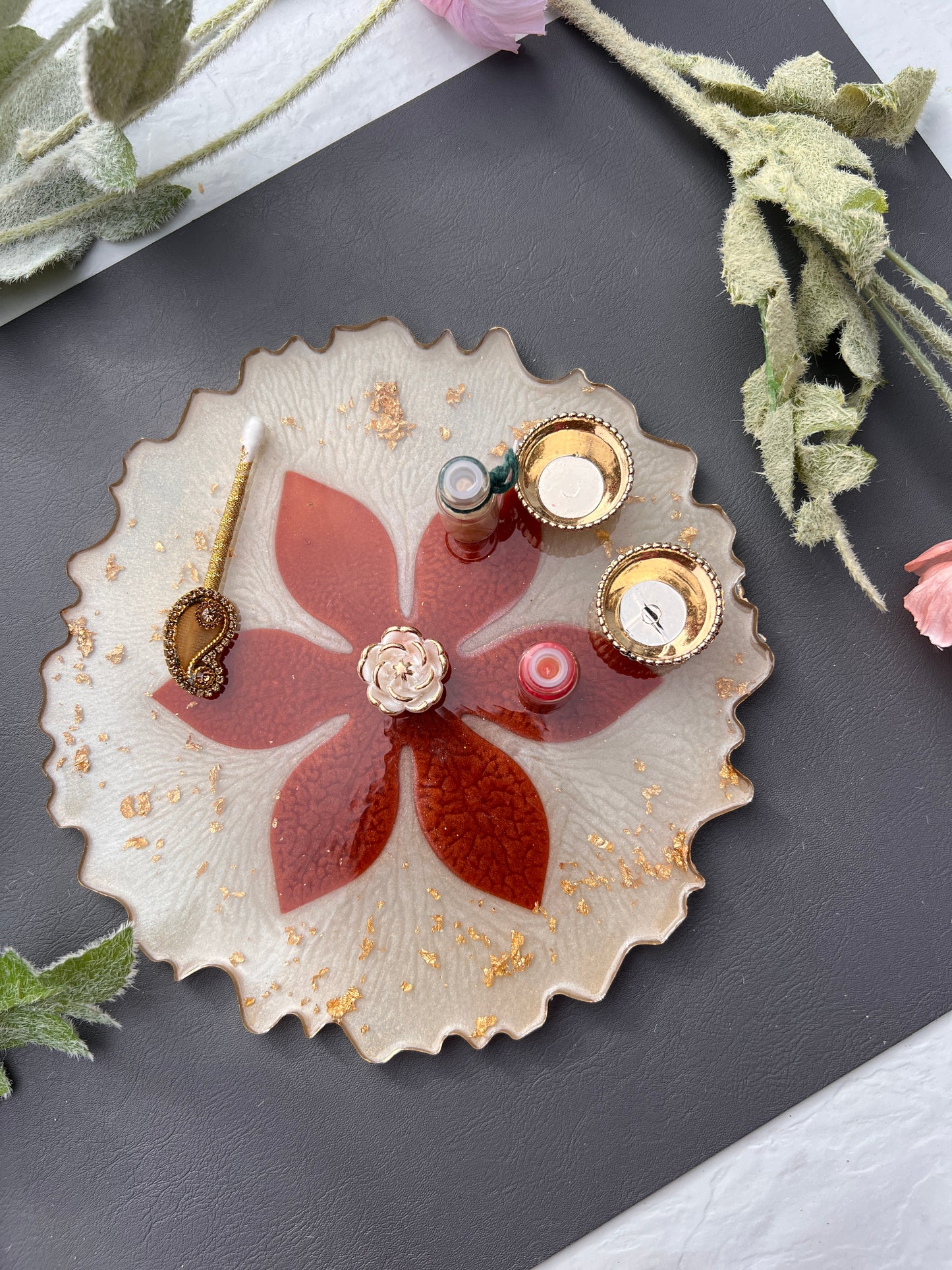 Resin Tilak Thali
