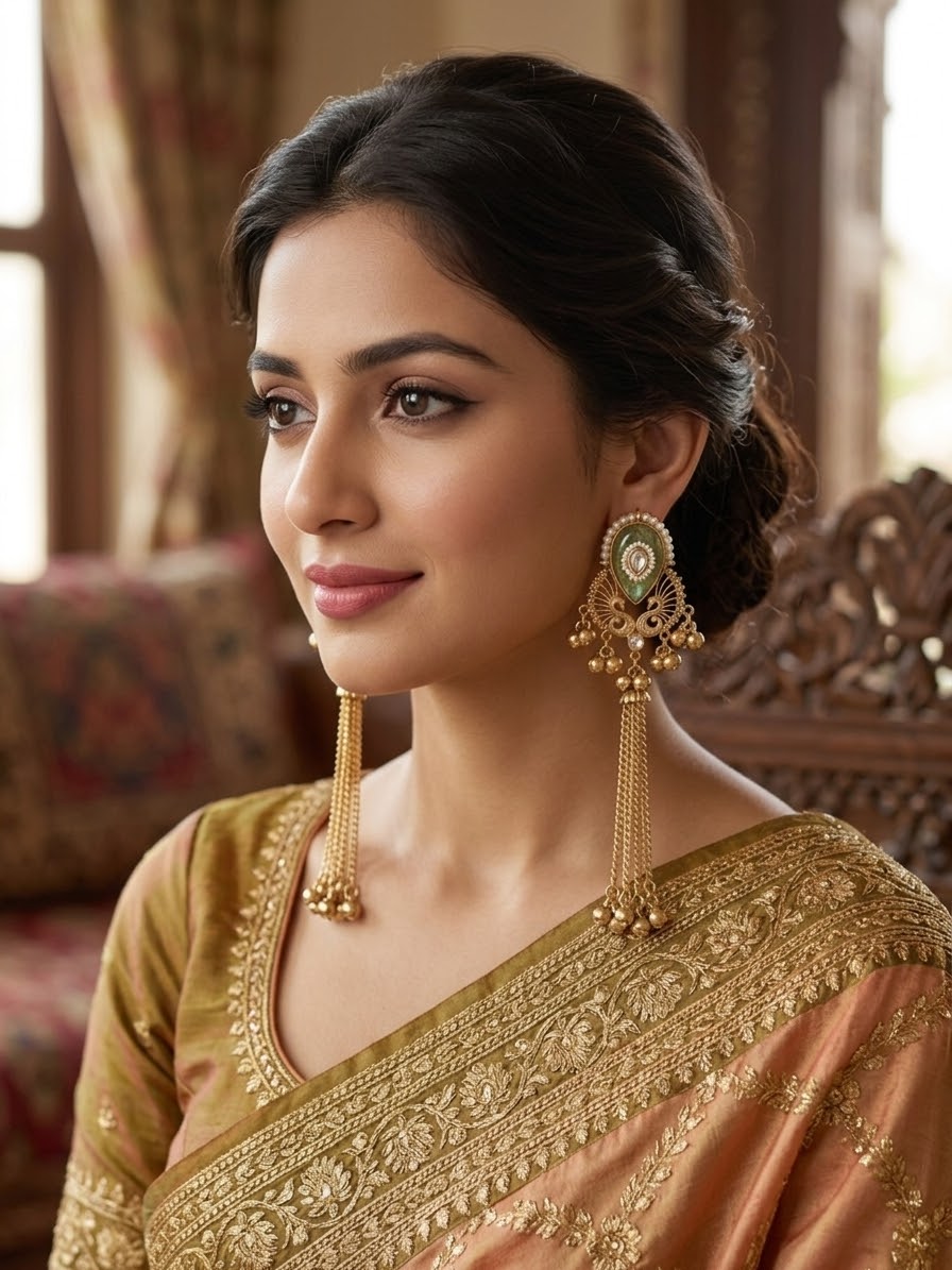 Sehar Kashmiri earrings