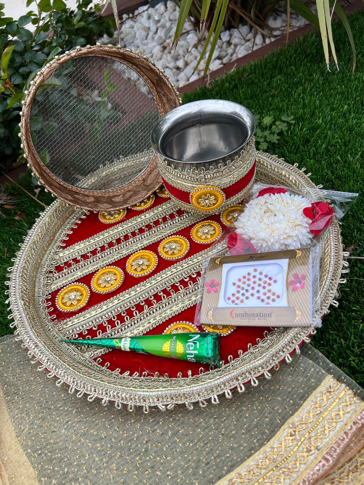 Karwa chauth thali set