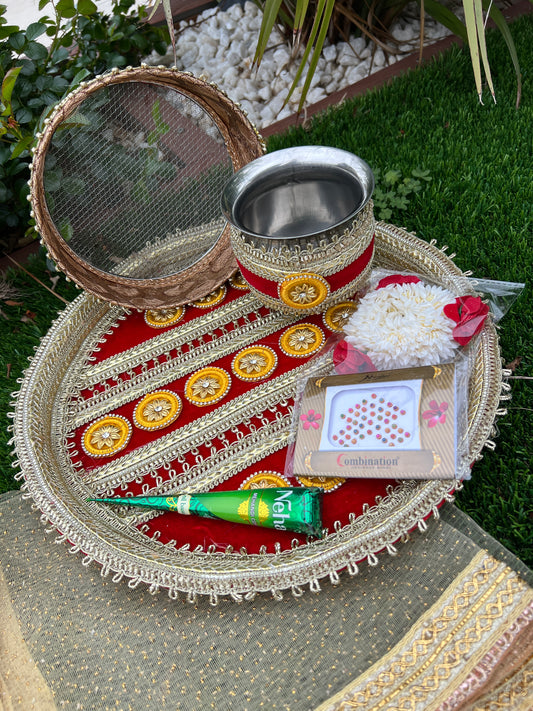 Karwa chauth thali set