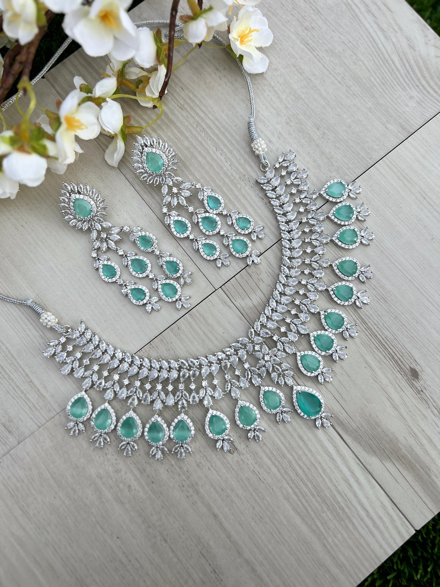 Kiara American diamond set