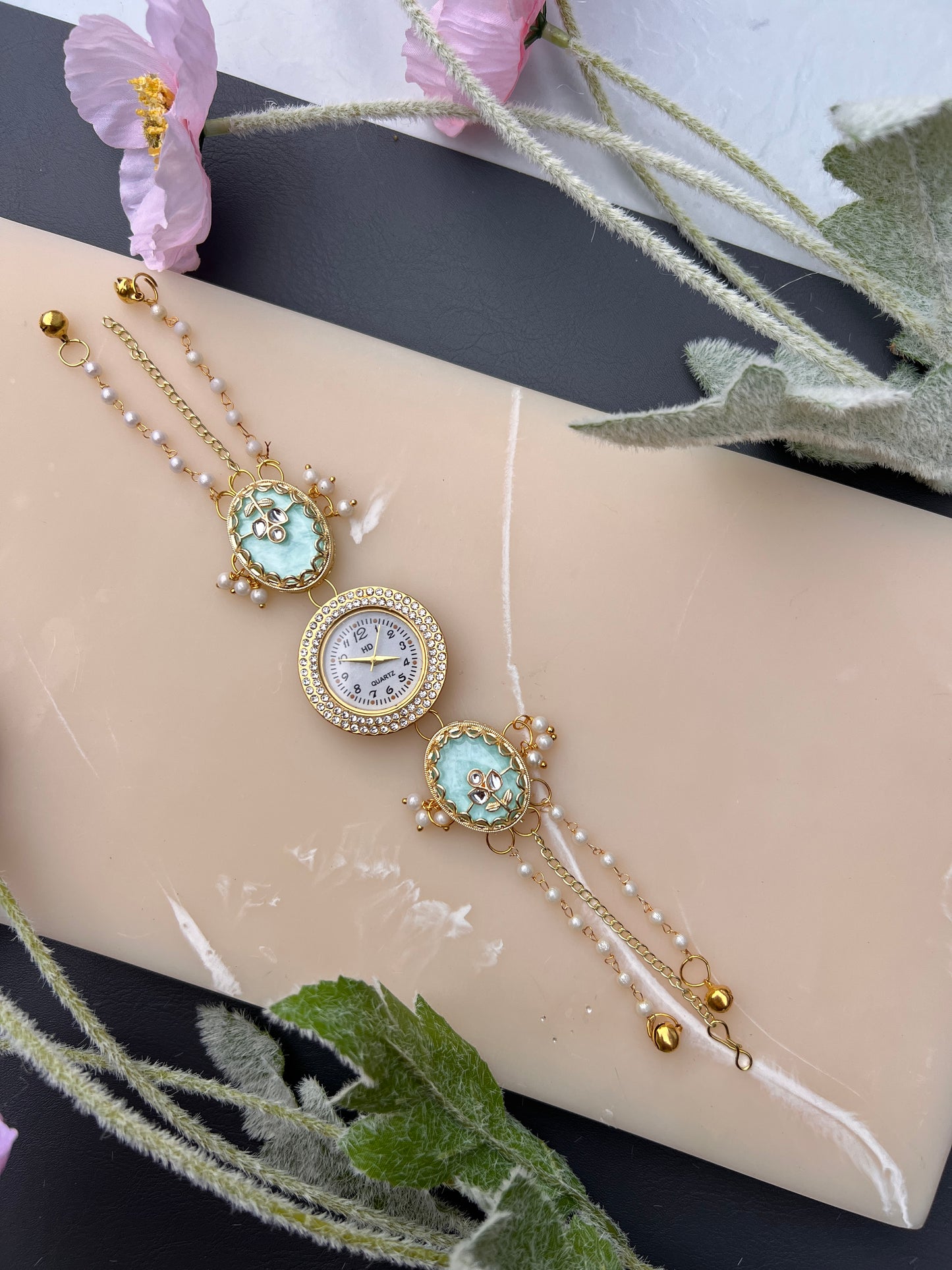 Mop Kashmiri watch