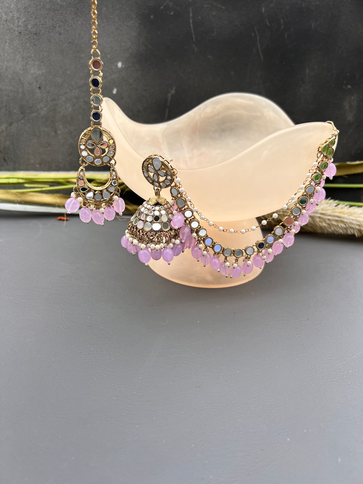 Lailah jhumka tikka see