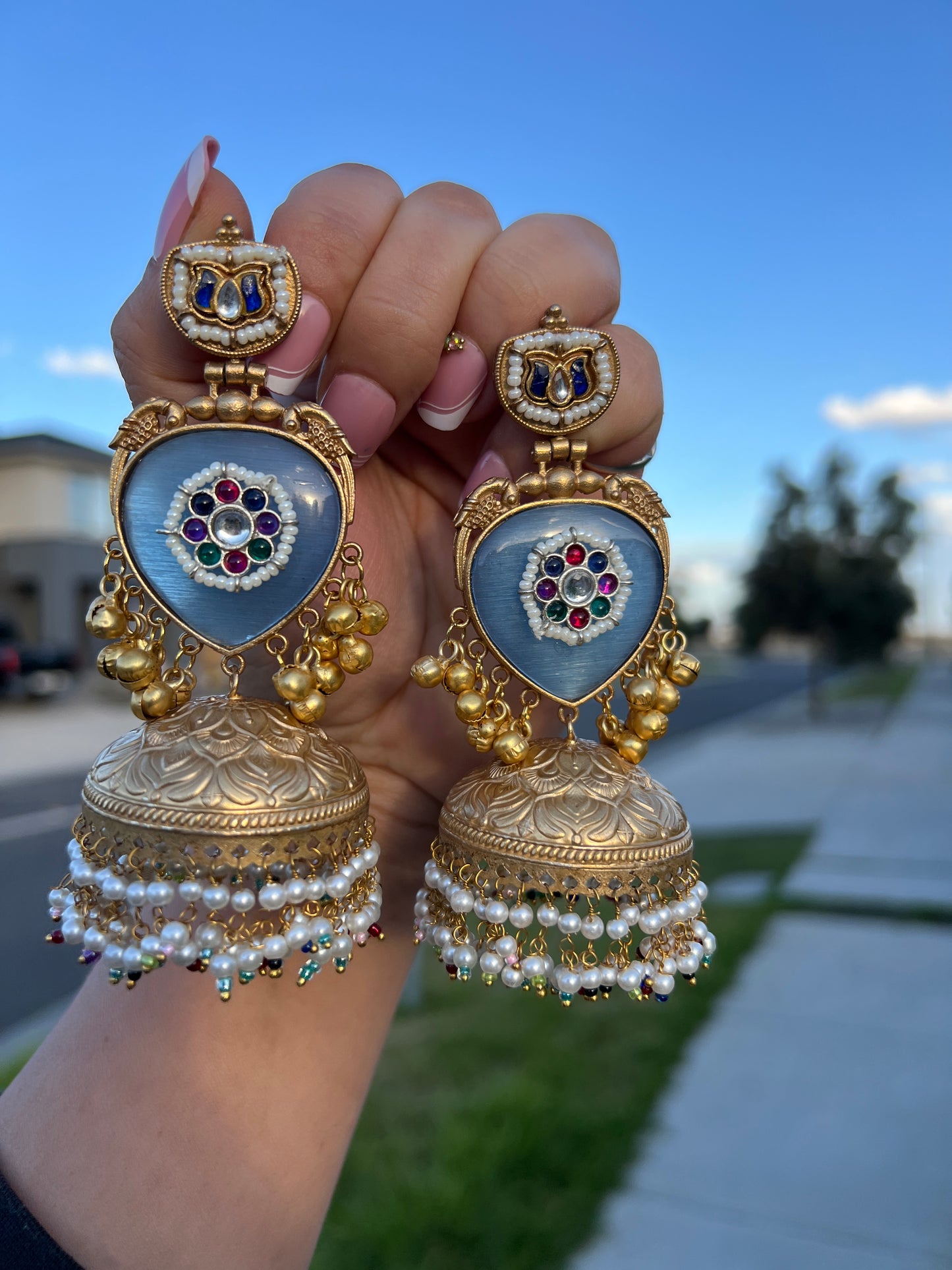 Saanjh jhumka
