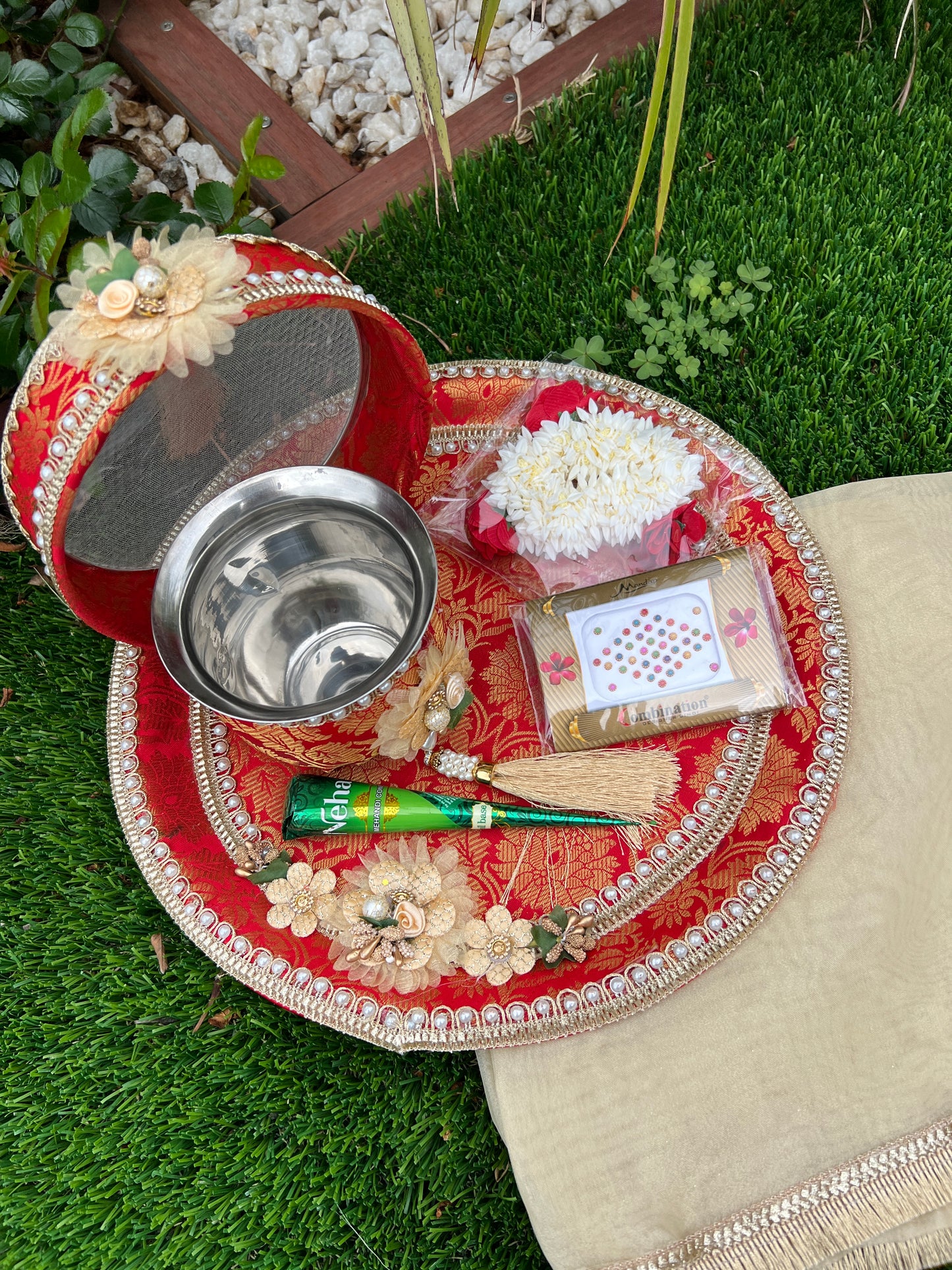 Karwa chauth thali set