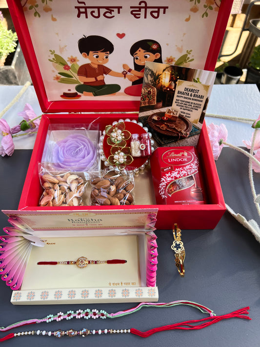 Luxurious Brother ❤️Bhabhi Rakhi hamper