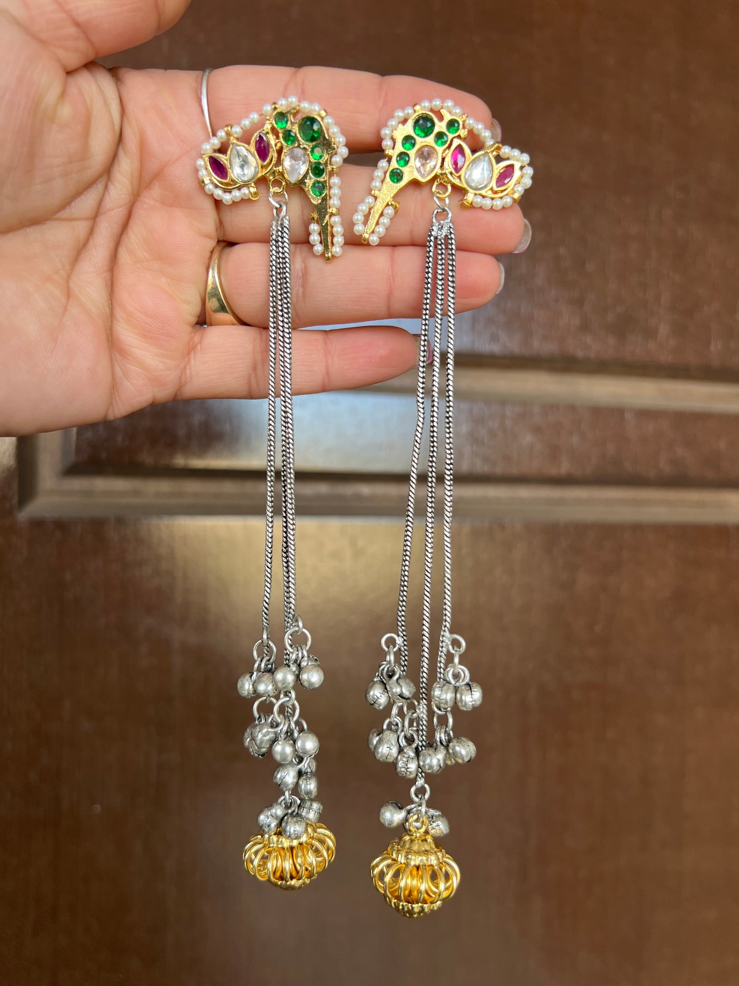 Varnika long earrings