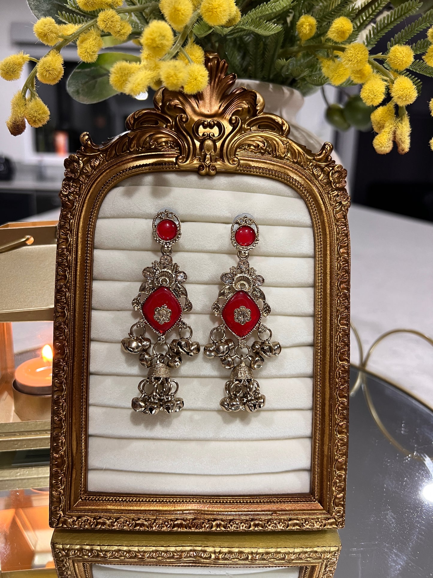 Anvita small Kashmiri earrings