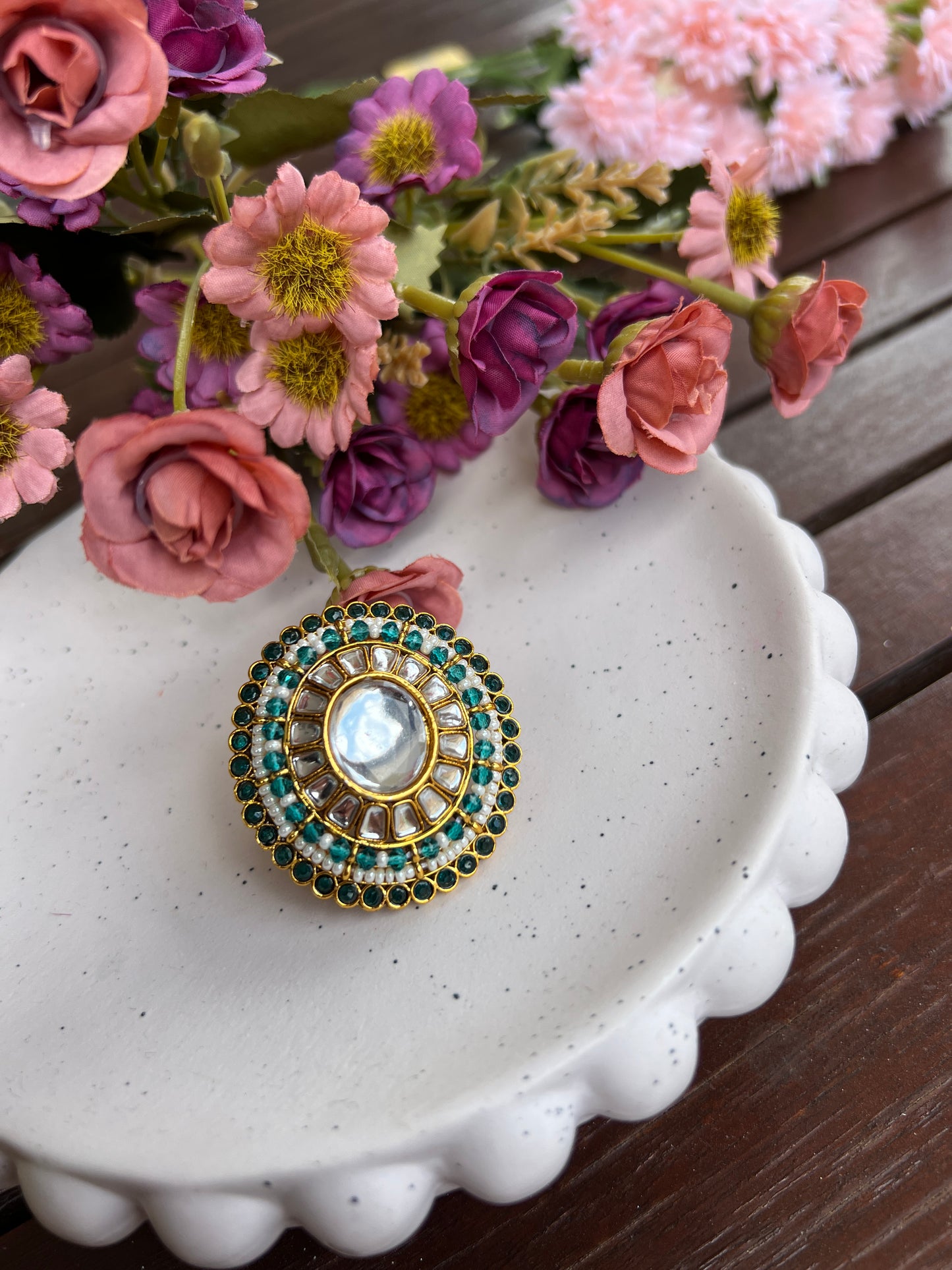 Kavya oversize ring