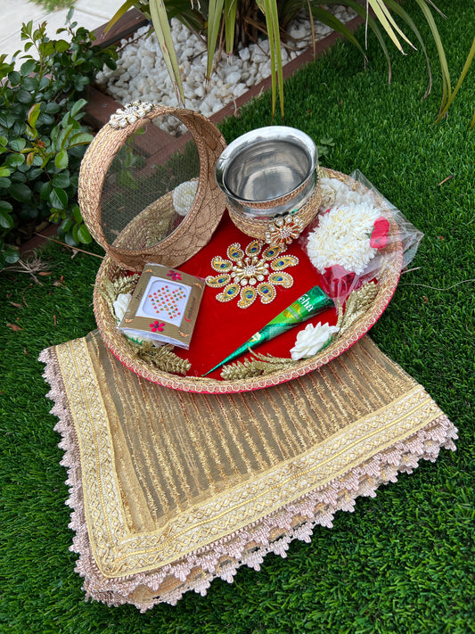 Karwa chauth thali set
