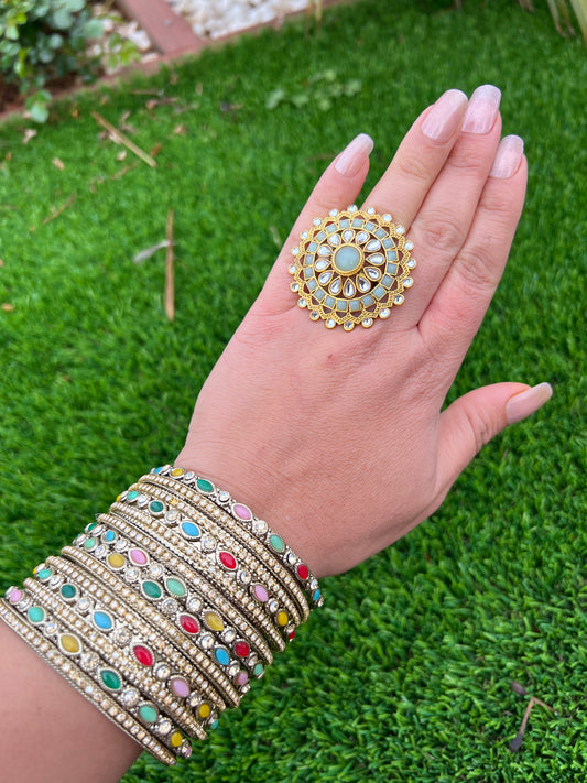 Ritvika mint ring
