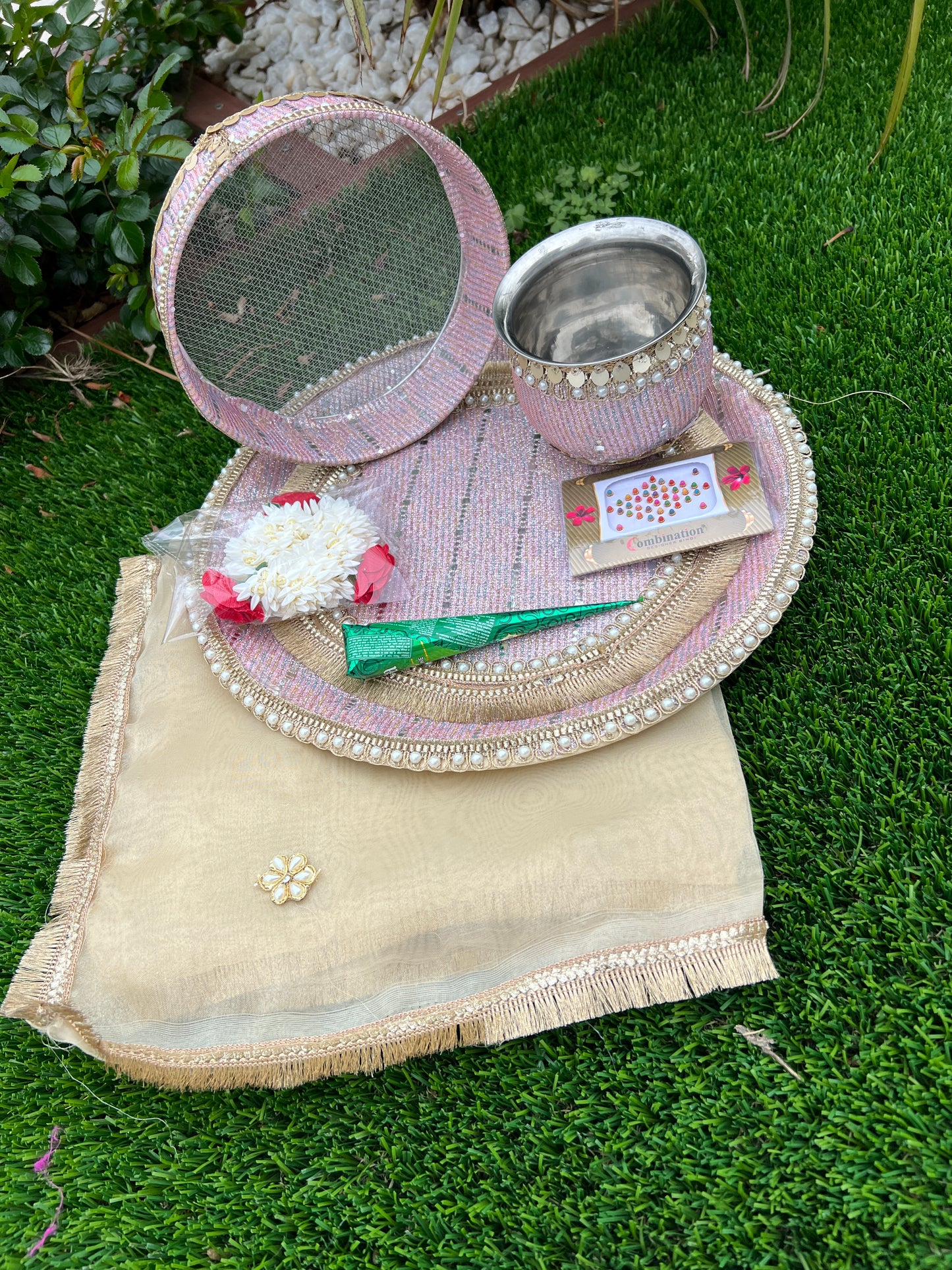 Karwa chauth thali set