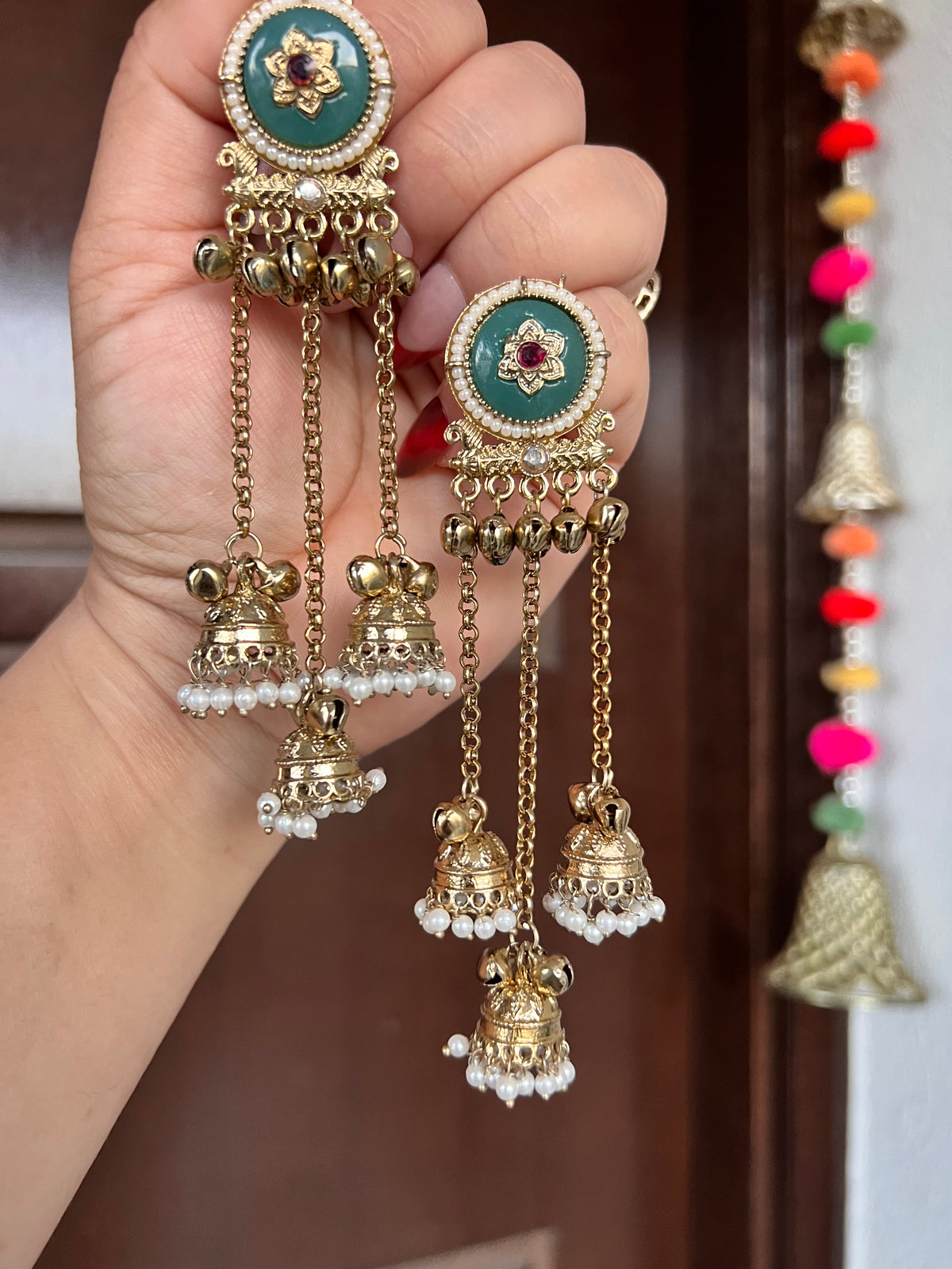 Avisha Kashmiri earrings