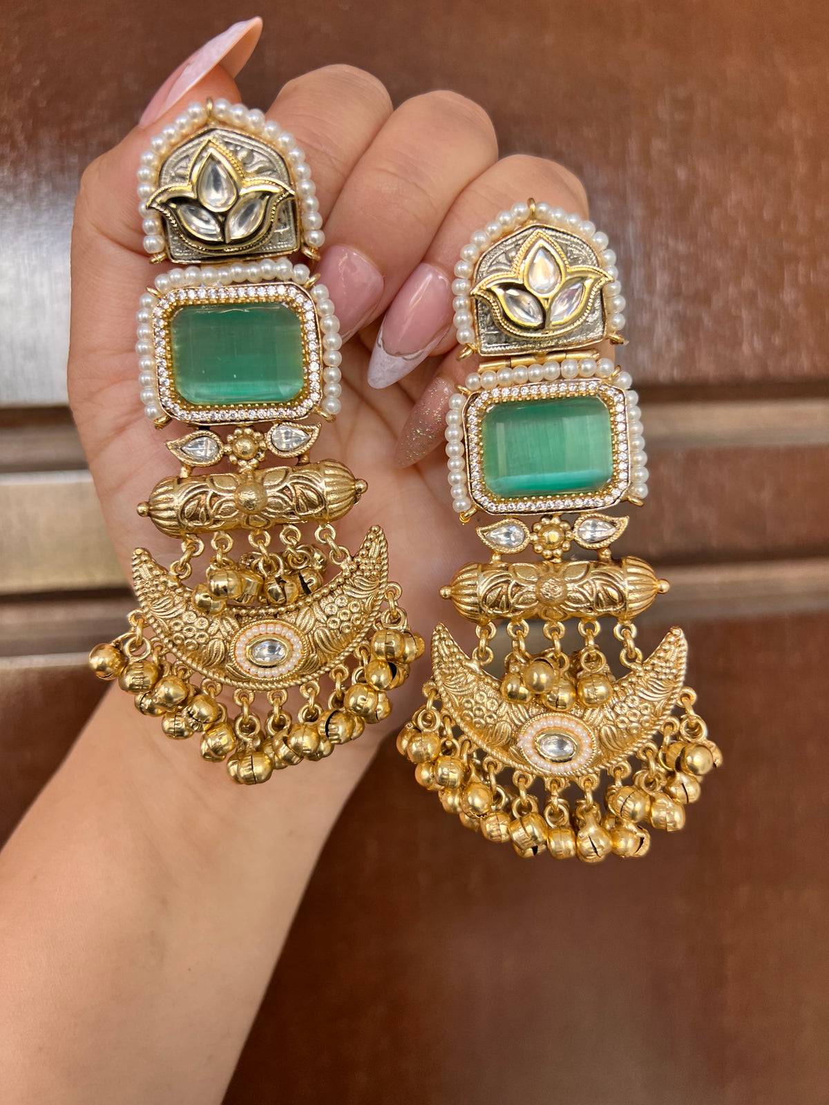 Kayra Kashmiri earrings