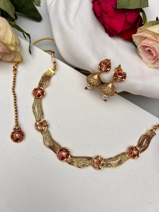 Vishali necklace set