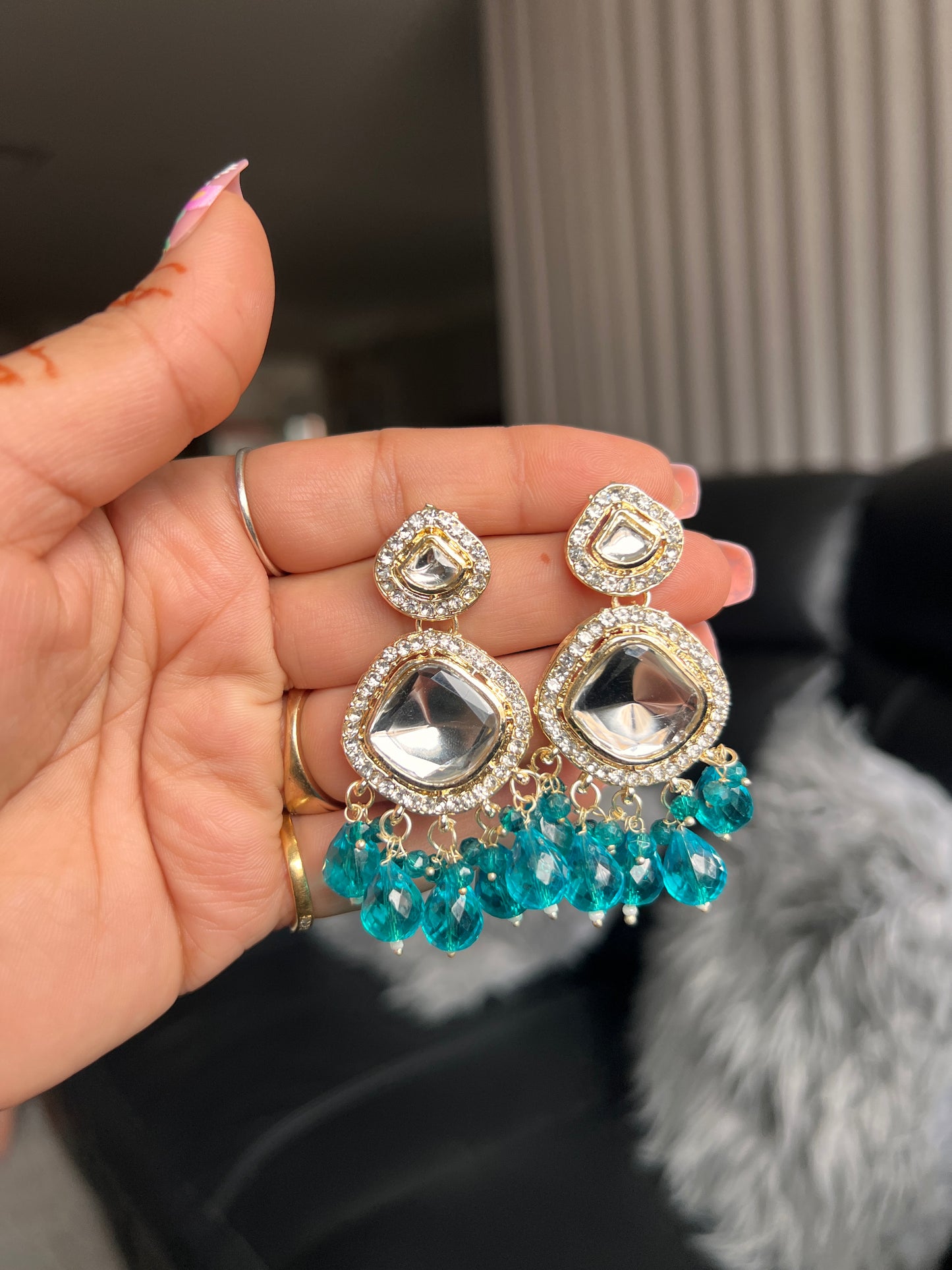 Kundan earrings