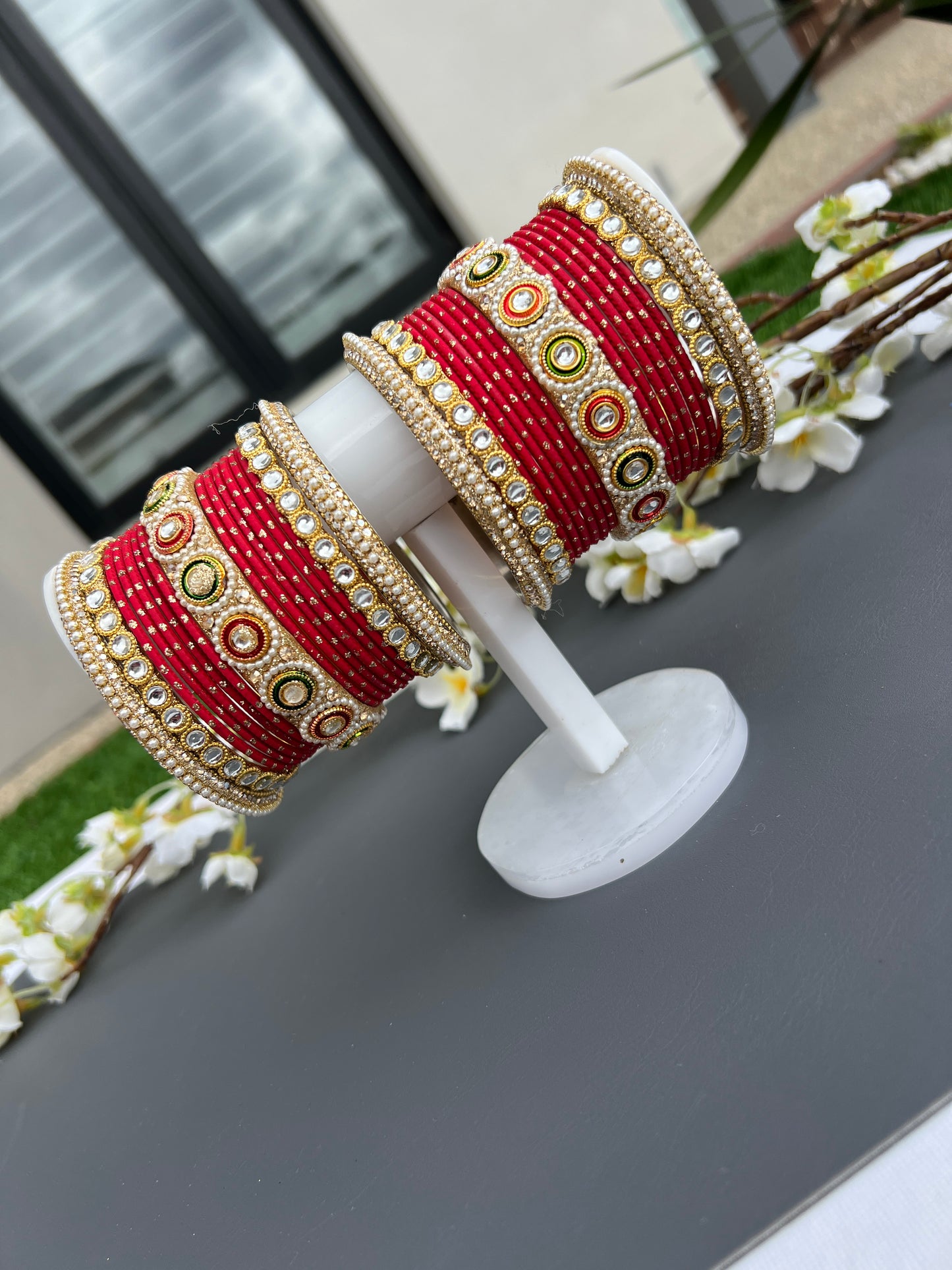 Jiya bangles set( stack)
