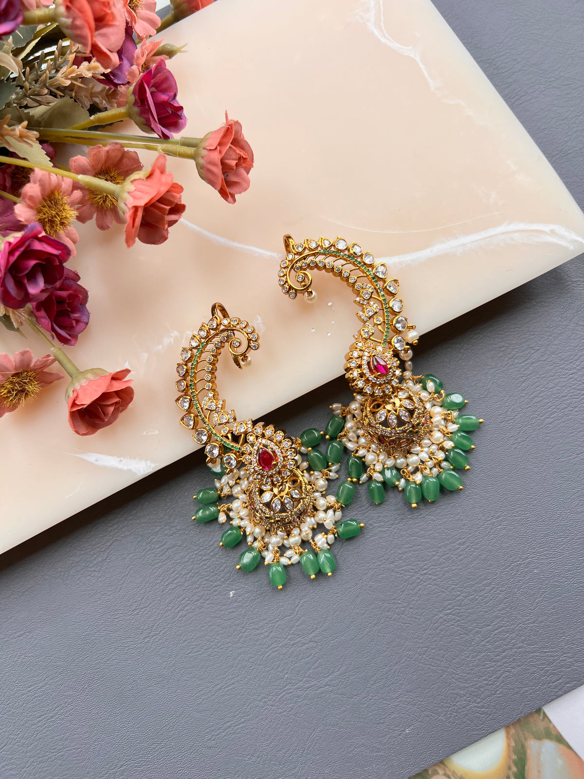 Avika ear cuff earrings