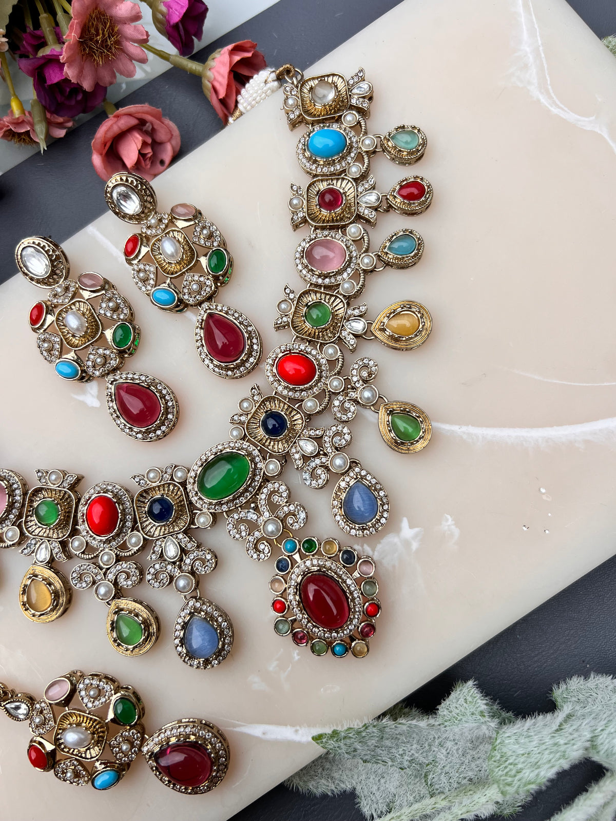 Rhea Sabyasach inspired Luxury Necklace Set