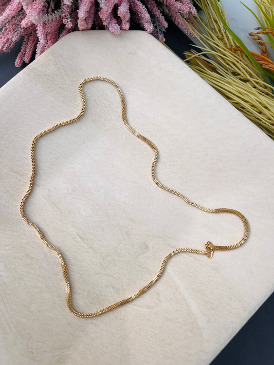 Mens gold plated daily wear chain
