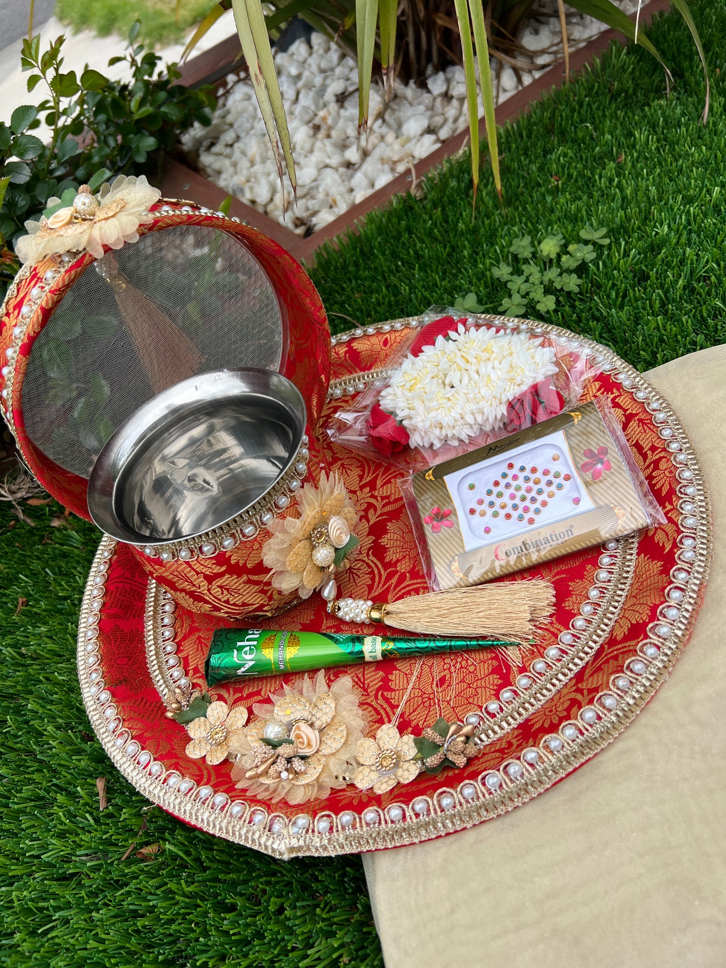 Karwa chauth thali set