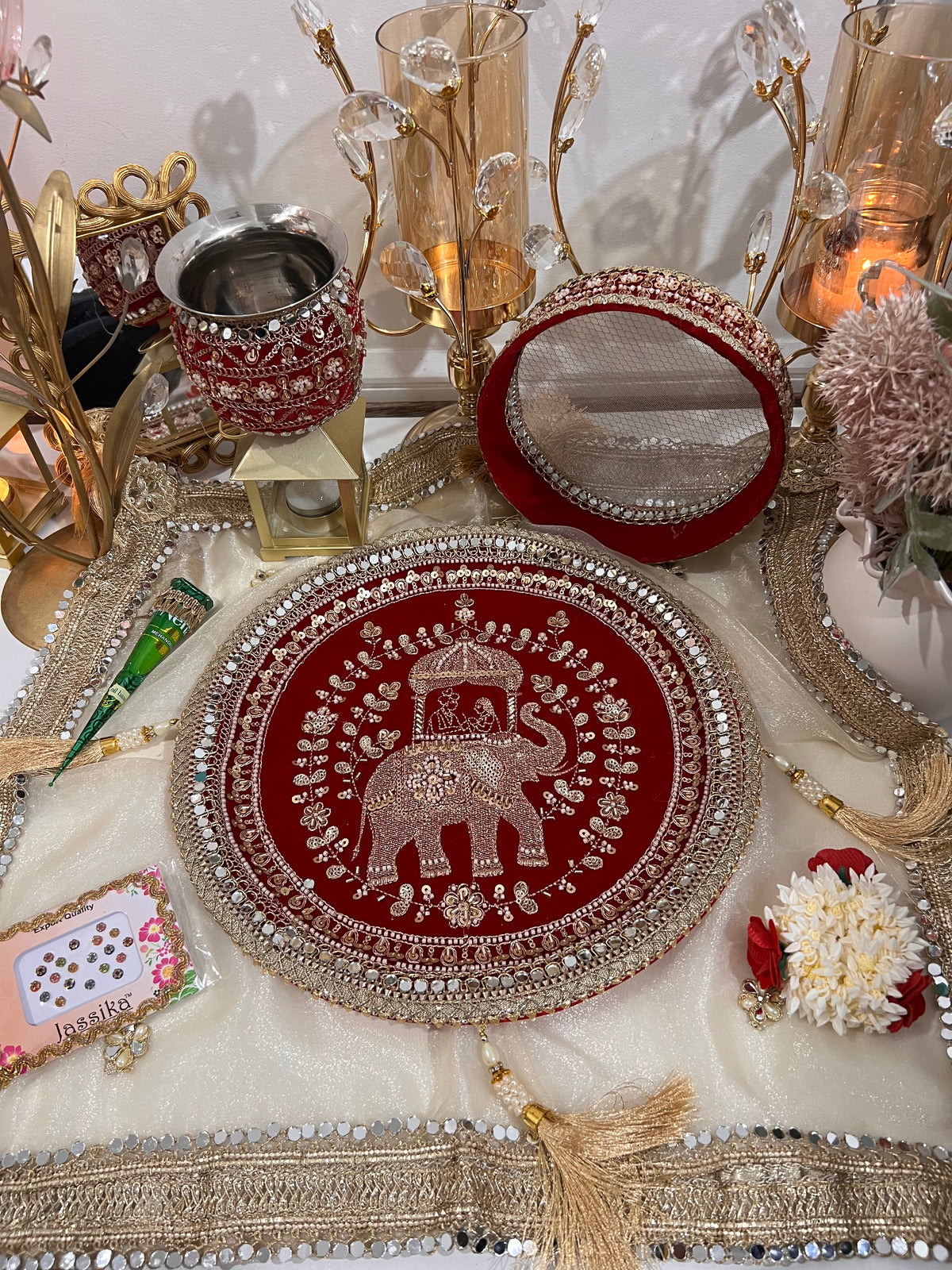 The Royal Sawari Karwa Chauth Set