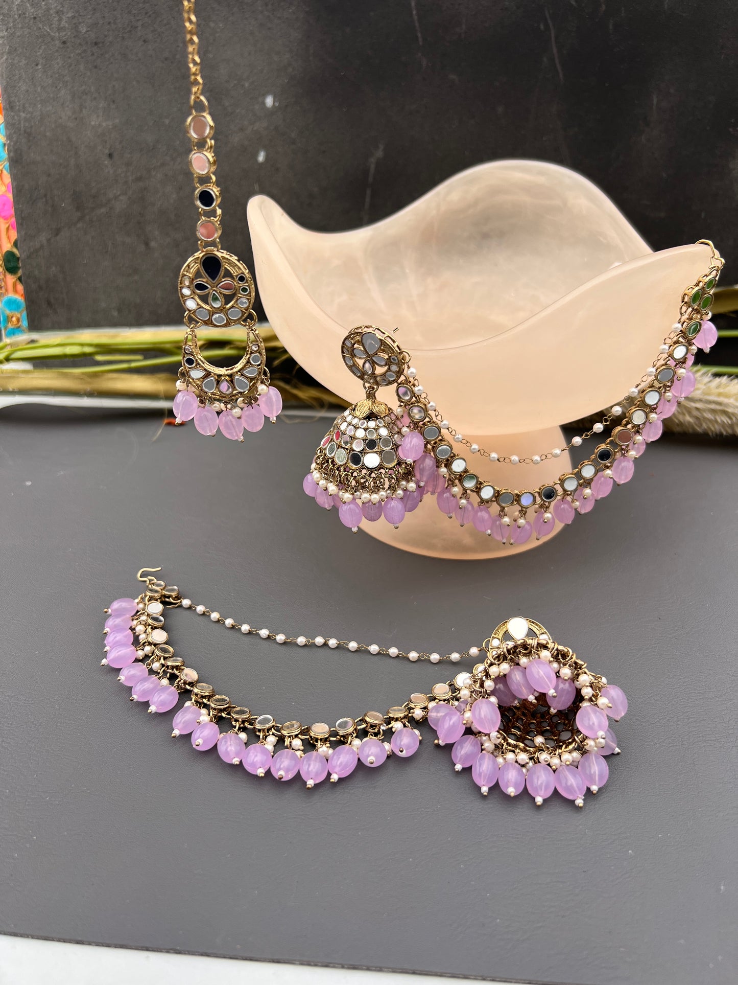 Lailah jhumka tikka see