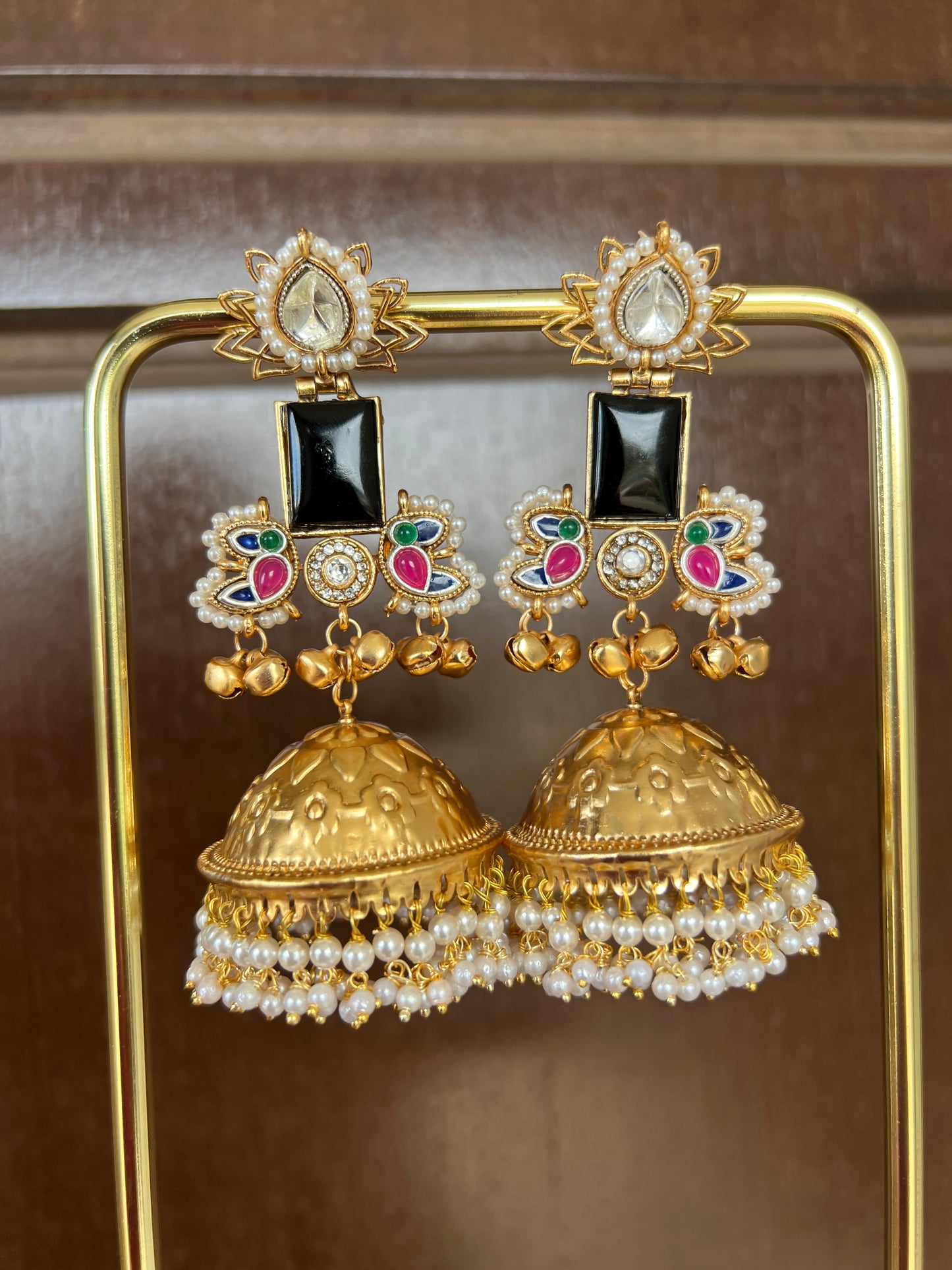 Sreeja jhumki earrings