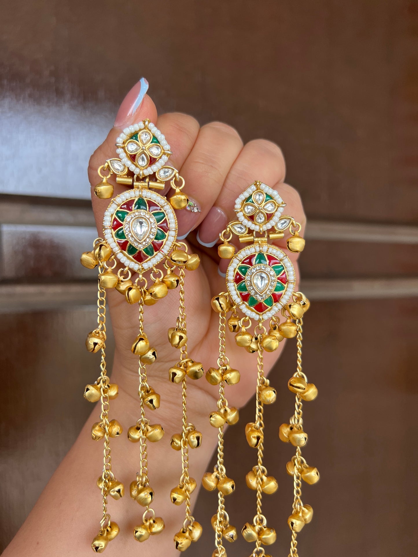 Kanya kashmiri earrings