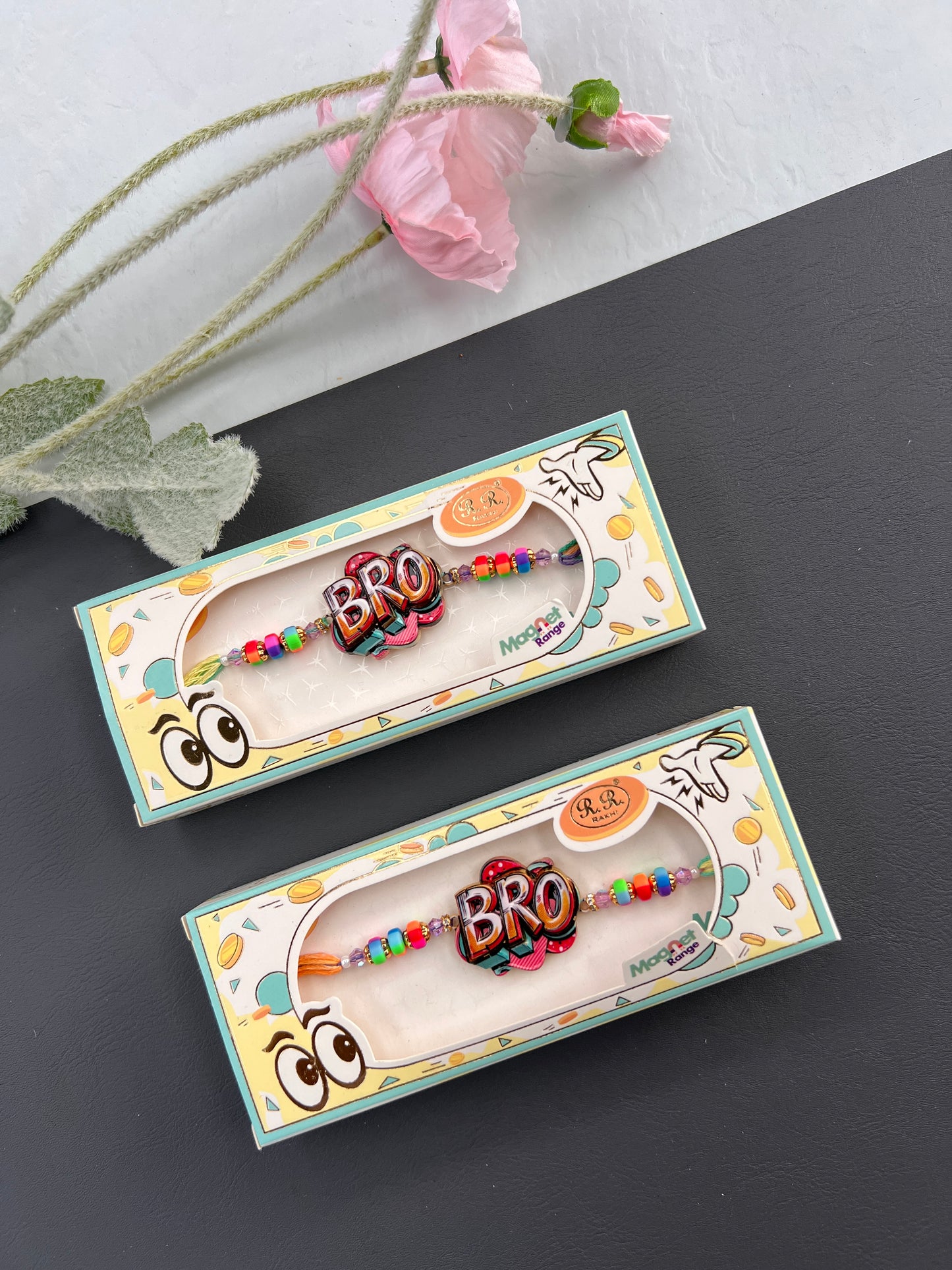 Bro kids magnetic rakhi