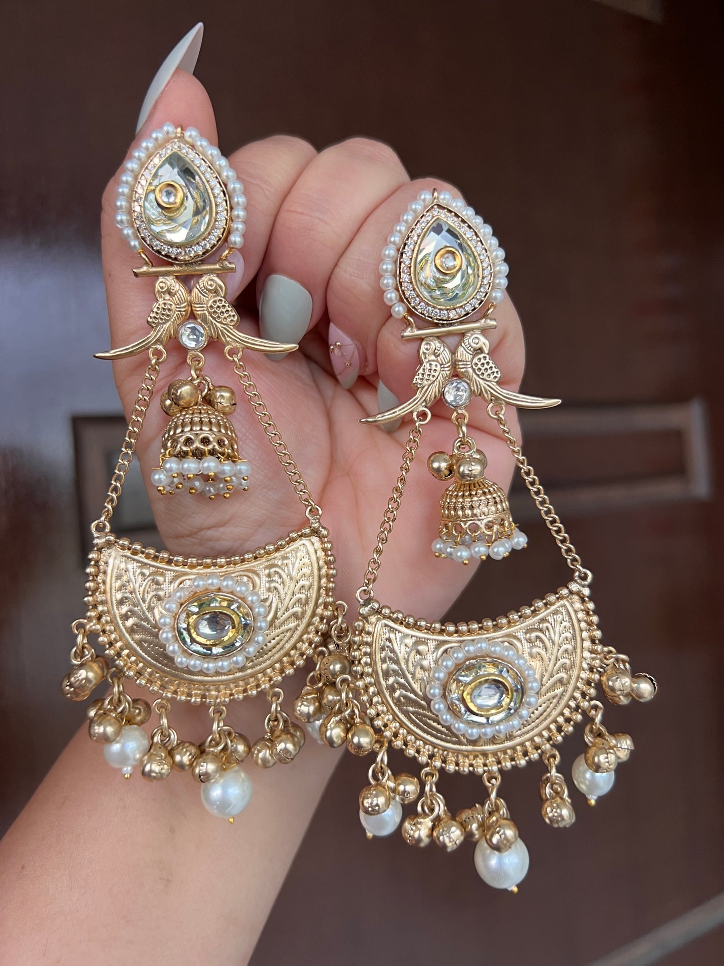 Yana Kashmiri earrings