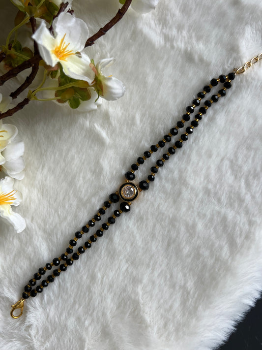 Kundan hand mangalsutra