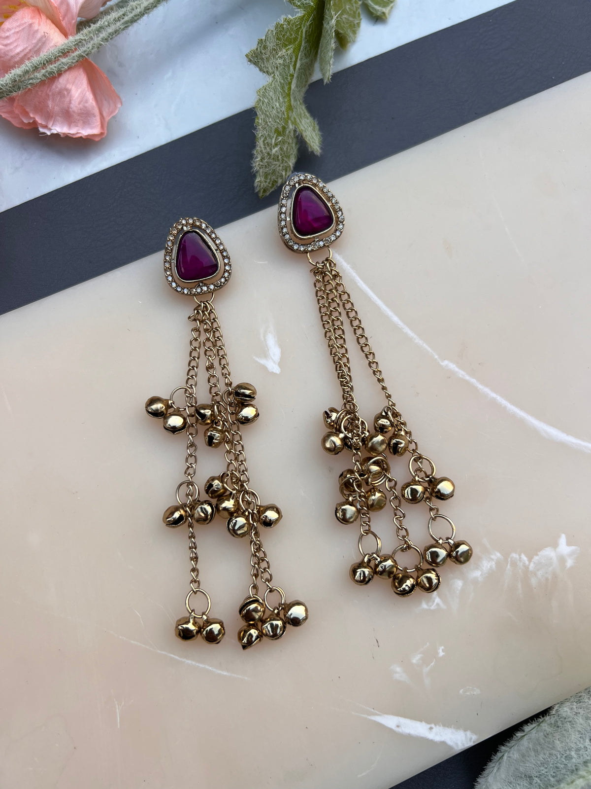 Rhea Kashmiri Earrings