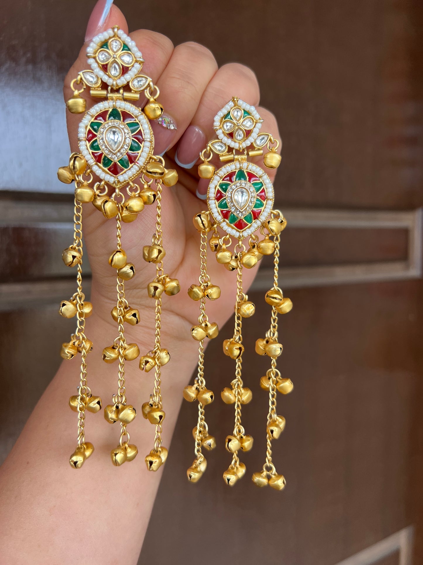 Kanya kashmiri earrings